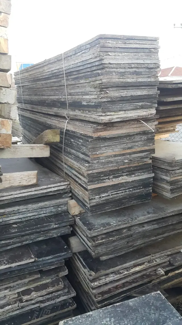 İkinci el kalıp plywood levhaları