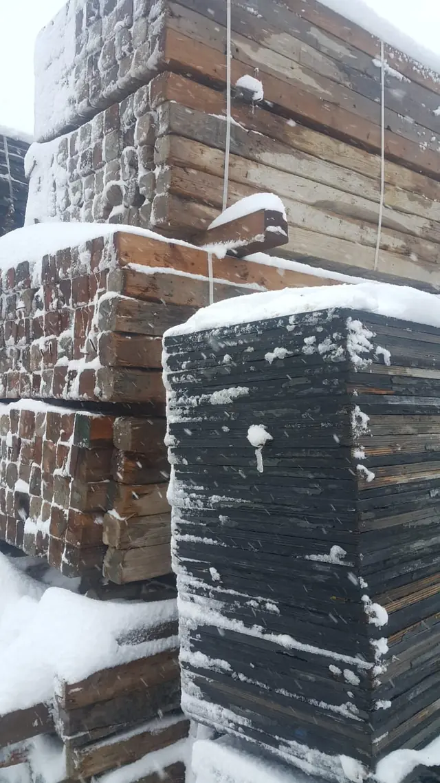 Bağlanmış kalıp plywood paketleri